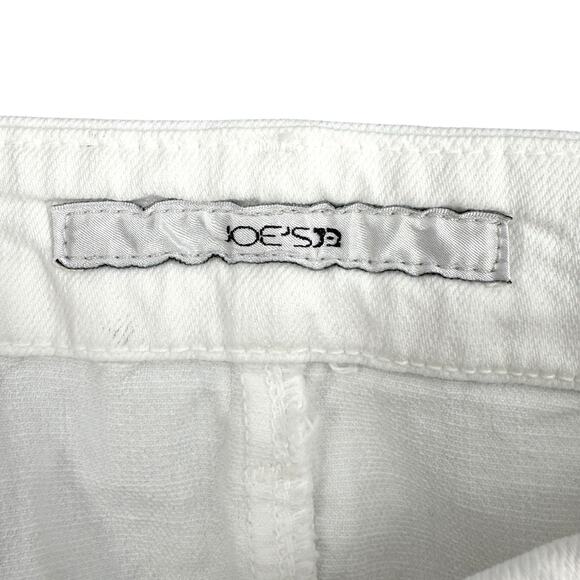 JOE'S JEANS White PROVOCATEUR Back Pockets Belt Loops Stretch Jeans Size‎ 32 - Picture 4 of 9